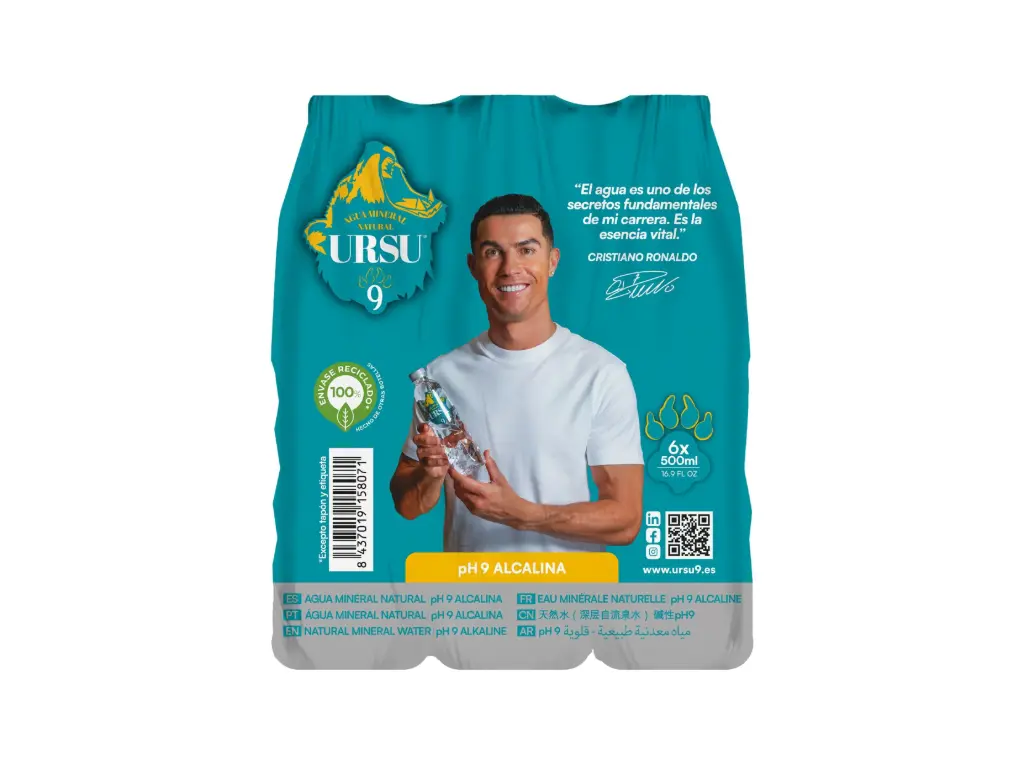 URSU9 - CR7- 6pack x 0,5LT
