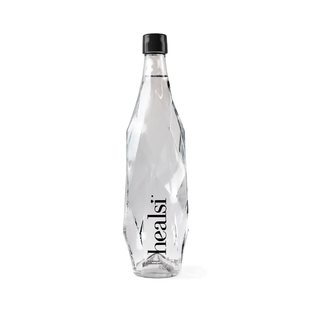 Healsi Eau Plate Cristal 85cl
