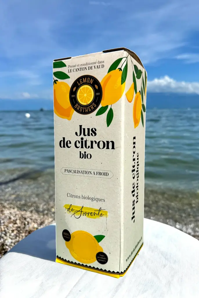 Pascalized Organic Lemon Juice