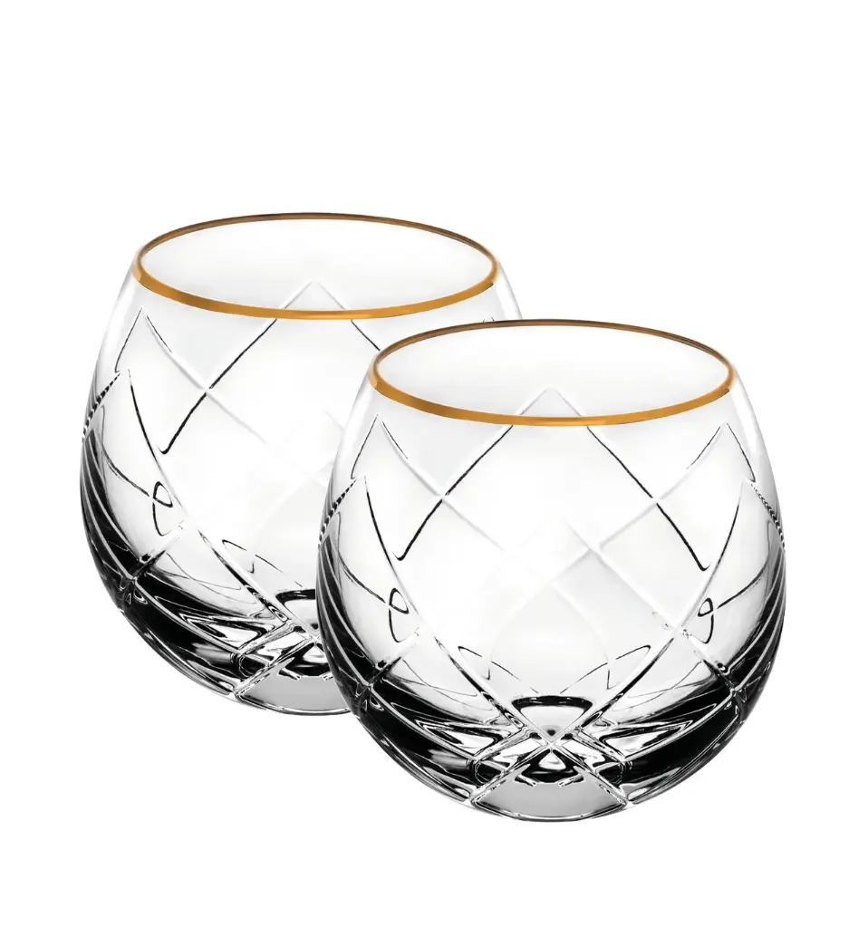 Dux - Ensemble de 2 verres bas